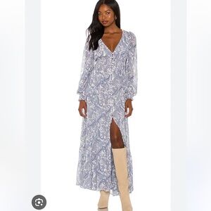 For Love and Lemons Janelle Maxi Dress